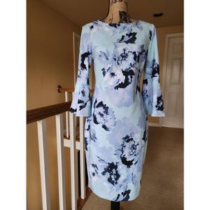 Calvin Klein Dress, Floral, Size 6